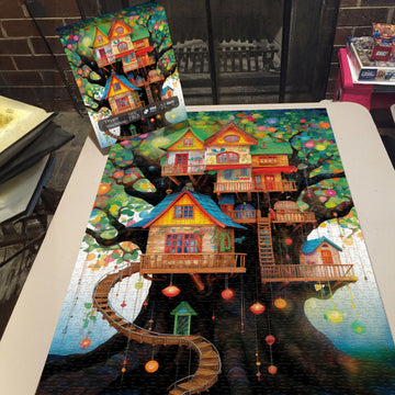 Dream Treehouse House Puzzle 1000 pezzi